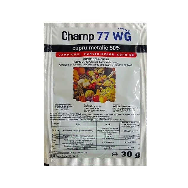 Fungicid Champ 77 wg 30 gr