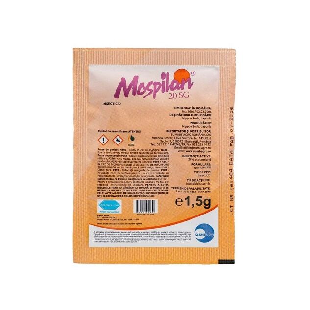 Insecticid Mospilan 20 sg 1,5 gr