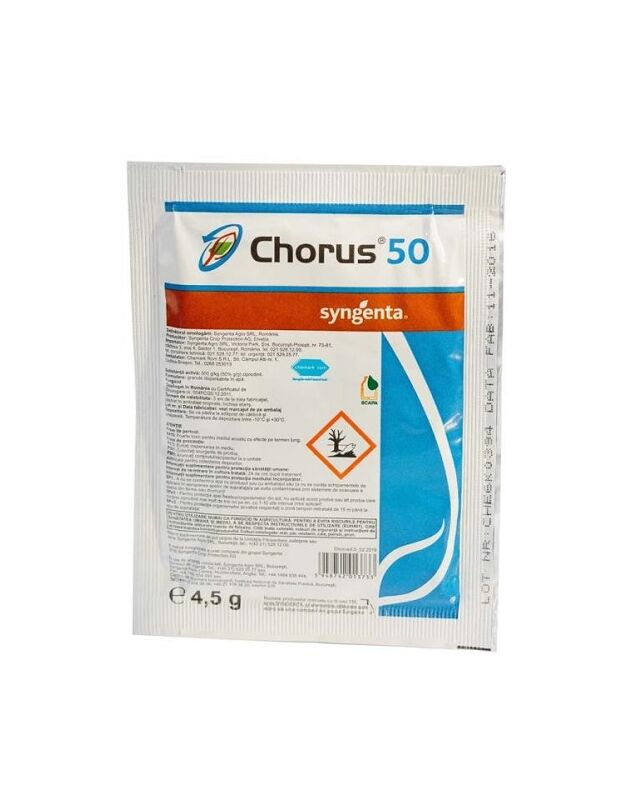Fungicid Chorus 50 wg 4,5 gr